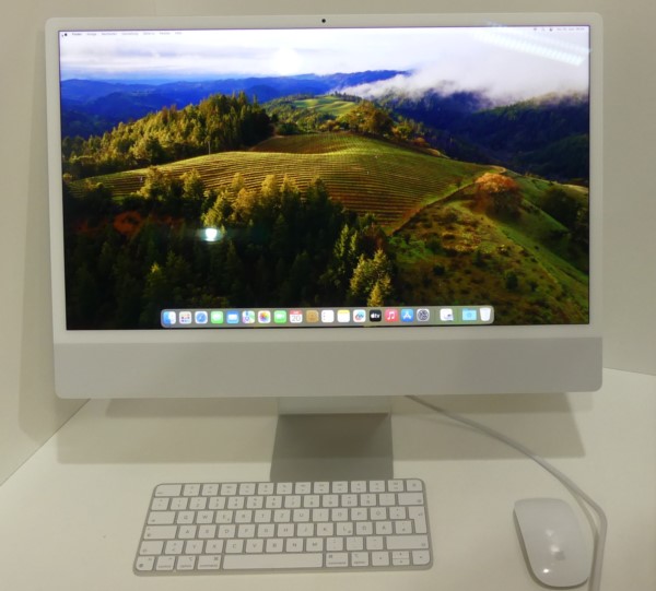 Apple iMac 24&quot; silber M1 U 8GB 256GB 2021 MGTF3D/A